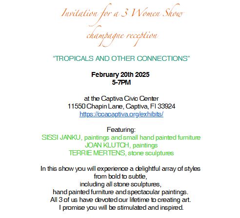 Tropicals and Other Connections February 20th, 2025