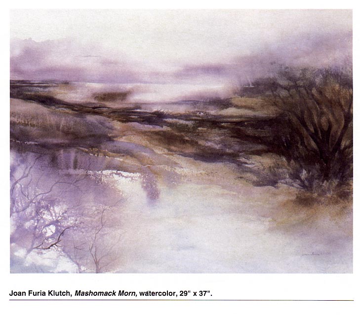 Mashomack Morn, Watercolor 29" x 37"